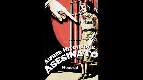 Asesinato 1930 HD 1080 Español Completa Alfred Hitchcock