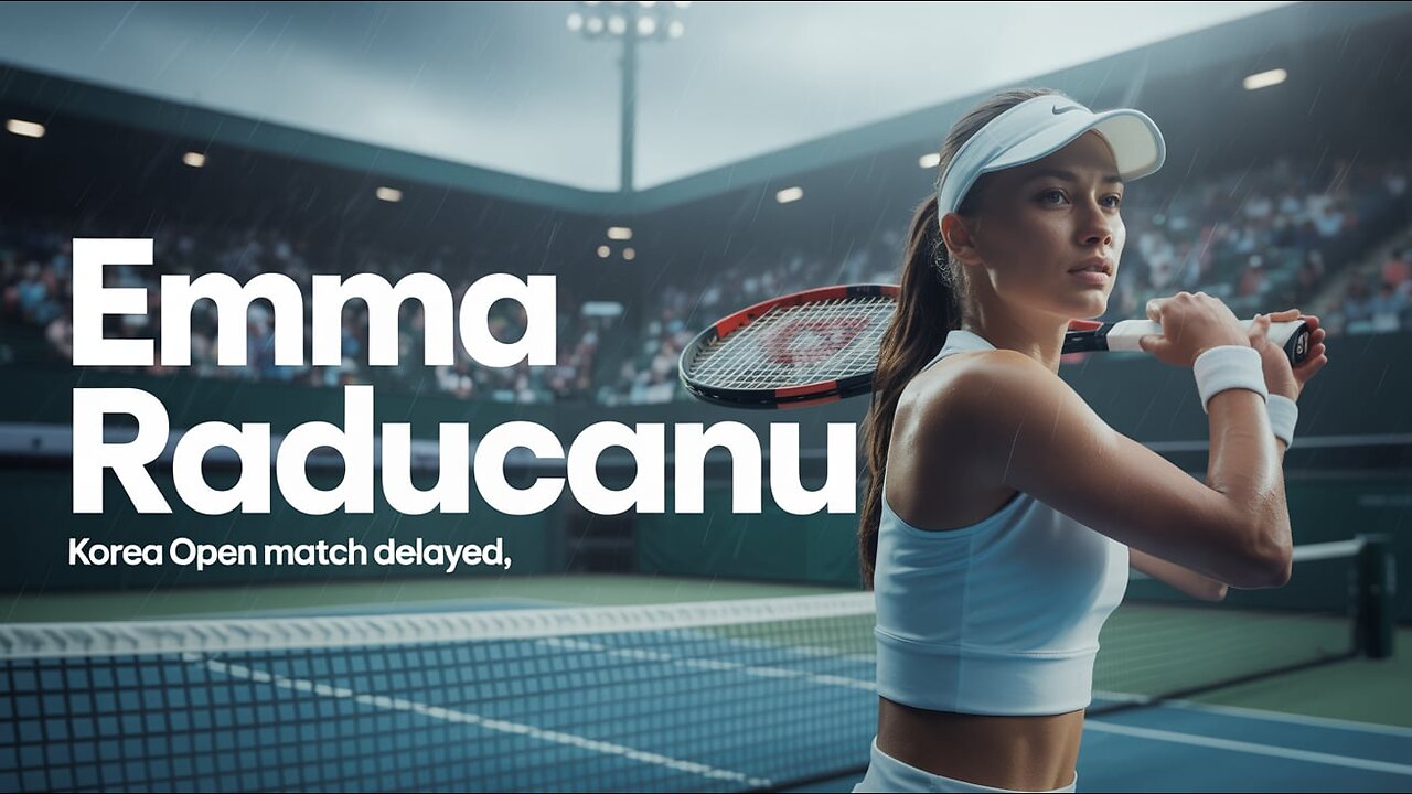 Emma Raducanu Korea Open 2025 | Rain Delays Opening Match