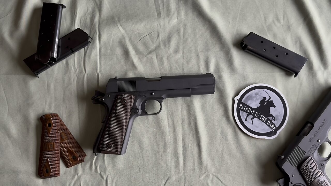 Auto Ordnance 1911A1 G.I. model 45ACP Pistol 🇺🇸 Made in USA 🌕 PITD
