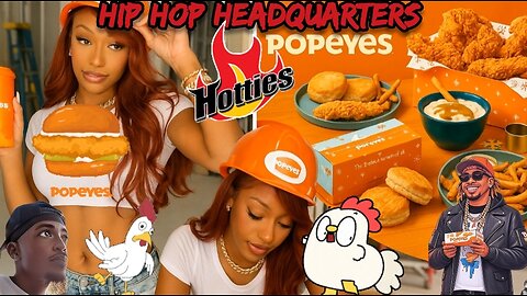 🍗💥 “Hot Girl Kitchen” Megan Thee Stallion Builds Her Own Popeyes?! 👷‍♀️🔥