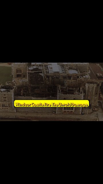Windsor Castle Fire: The Untold Damage #RoyalHistory #UKHistory #FireAccident