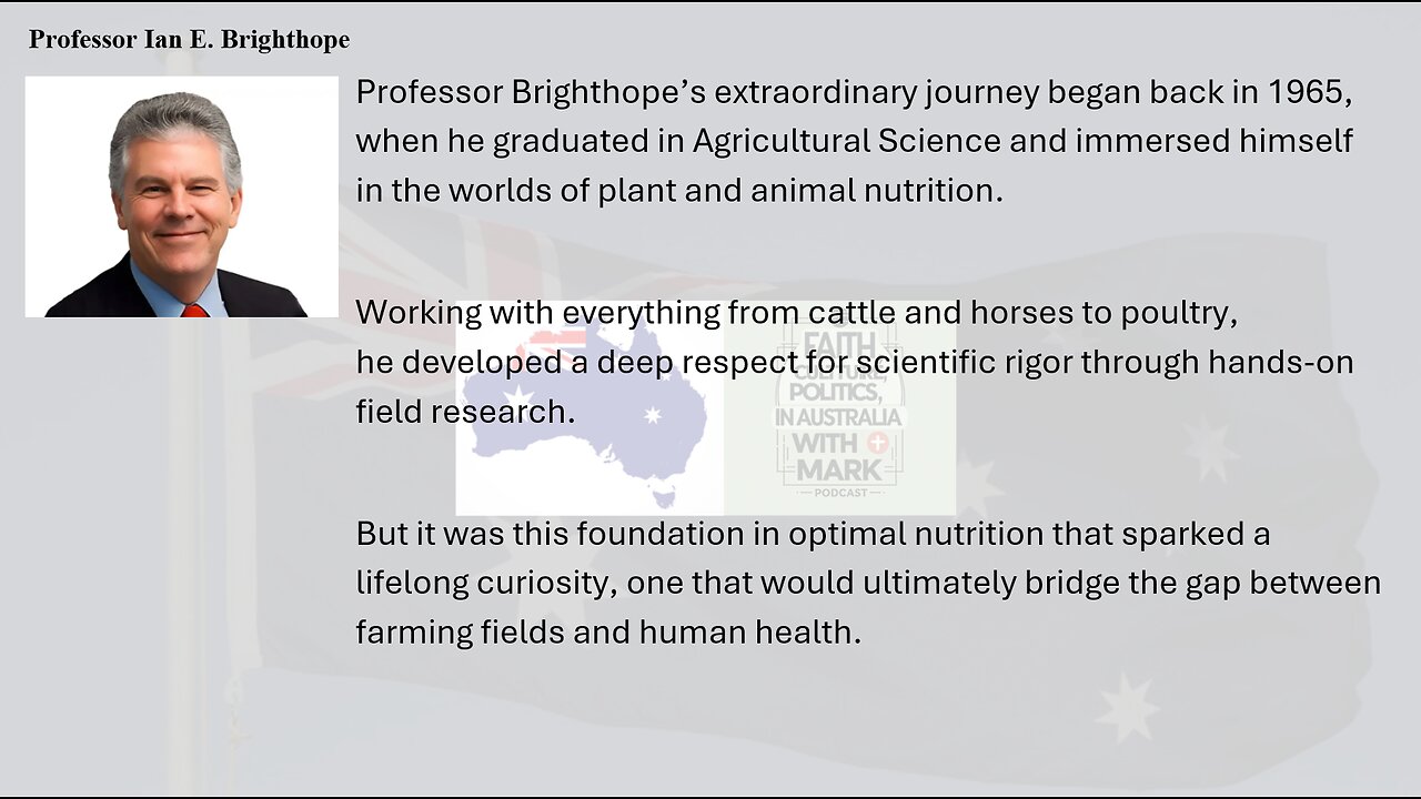 Professor Ian Brighthope: A Real Wellness and Health Care System Designed in Australia for the World