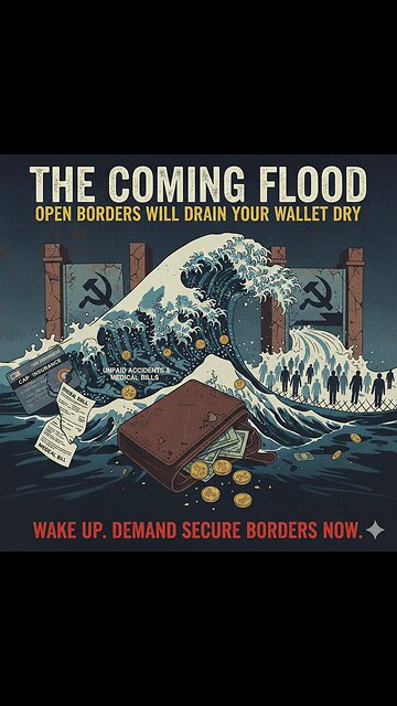 The Coming Flood: Open Borders Will Drain Your Wallet Dry