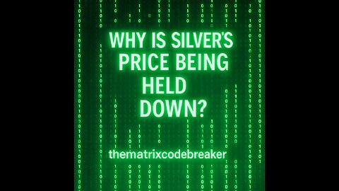 WHY IS THE PRICE OF SILVER BEING HELD DOWN?