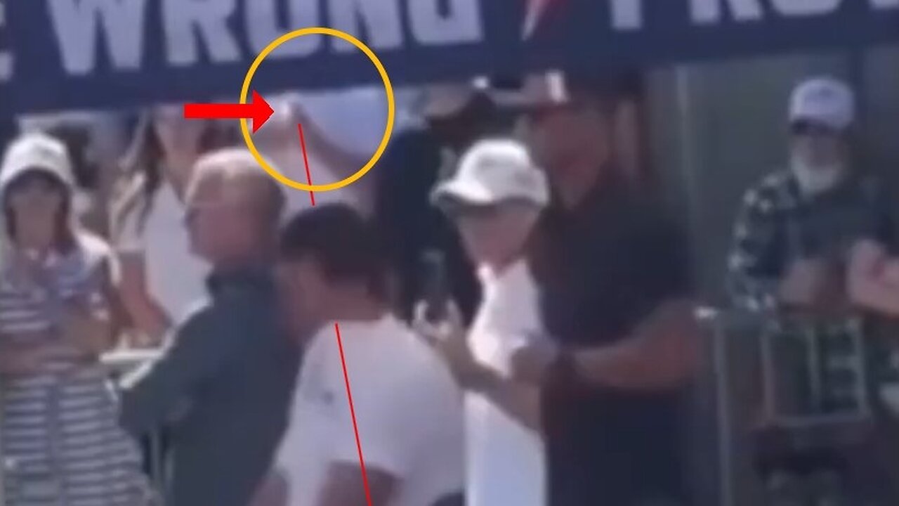 Was Charlie Kirk's Shooter Behind Him To His Right? Odd Activity By Man Southward At Ground Level