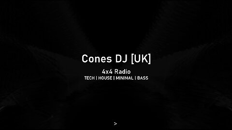 4x4 Radio (12/12/25) | TECH | HOUSE | MINIMAL | BASS | [mixed by Cones]