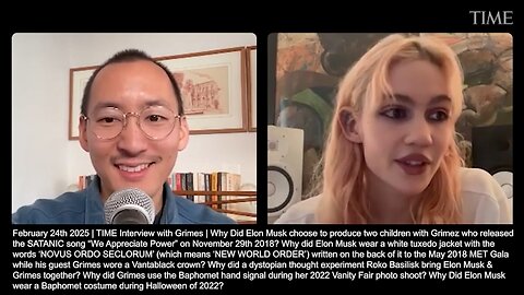 Artificial Intelligence | "AI Is the Fastest Path to Communism." + "Luckily There Is a Massive Population Drop Coming." - Grimes 2/24/25 + "There Is Perhaps Still a Role for Humans In That We May Give AI Meaning." - Musk