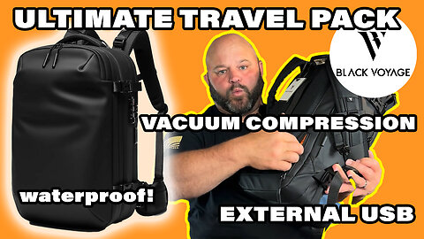 Black Voyage Aero and Zephyr Series, Vacuum Compression Travel Backpack Comparison Review