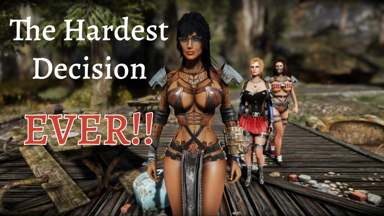 Modded Fallout 4 gameplay - The HARDEST Decision I've EVER had to make!