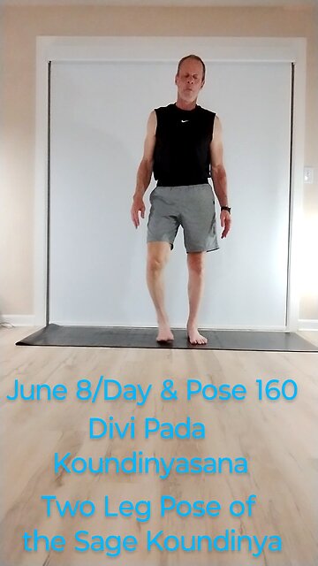 Divi Pada Koundinyasana / Two Leg Pose of the Sage Koundinya