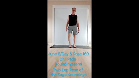 Divi Pada Koundinyasana / Two Leg Pose of the Sage Koundinya