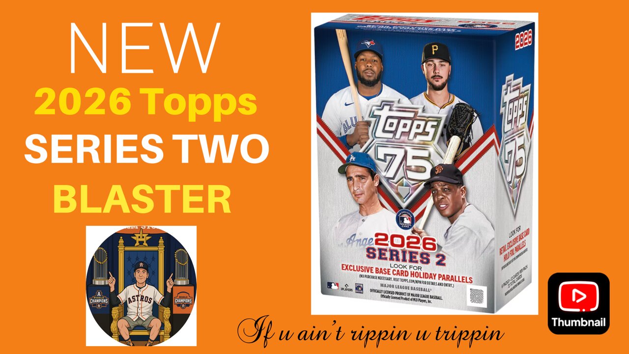 2026 Topps Series 2 Blaster Box #packopening #baseballcards #topps