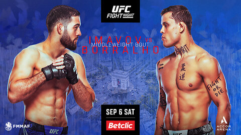 UFC Fight Night: Imavov vs. Borralho