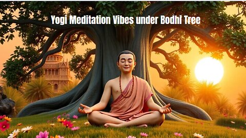 Yogi Meditation Vibes under Bodhi Tree