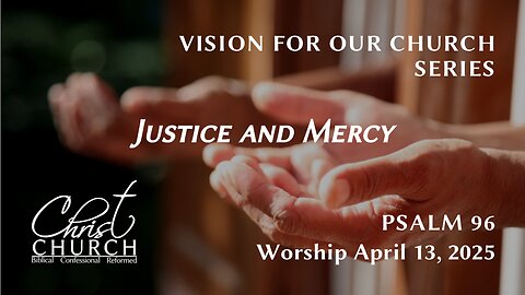Justice and Mercy | Isaiah 58:1-12 | Rev. John Canales