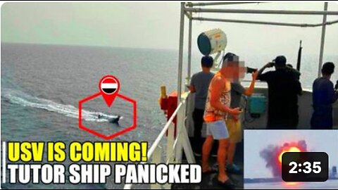 Video Reveals MV Tutor Sinking in the Red Sea off Yemen Coast