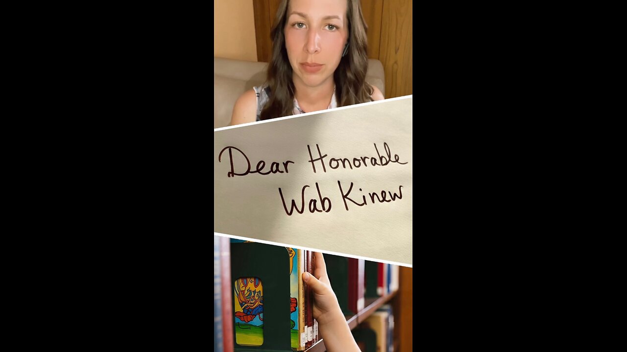 Dear Honorable Wab Kinew