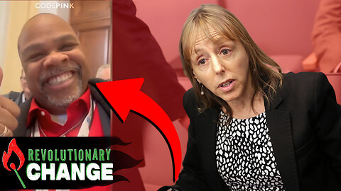 Zionist Pastor Gets EXPOSED By Medea Benjamin