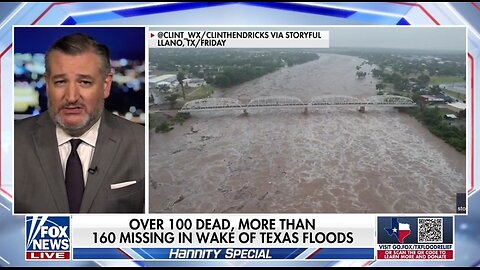 Sen Ted Cruz: Blaming Trump For The Deadly Texas Flood Is Ridiculous