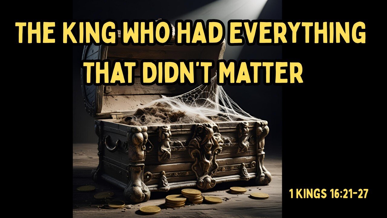 The King Who Had Everything That Didn't Matter