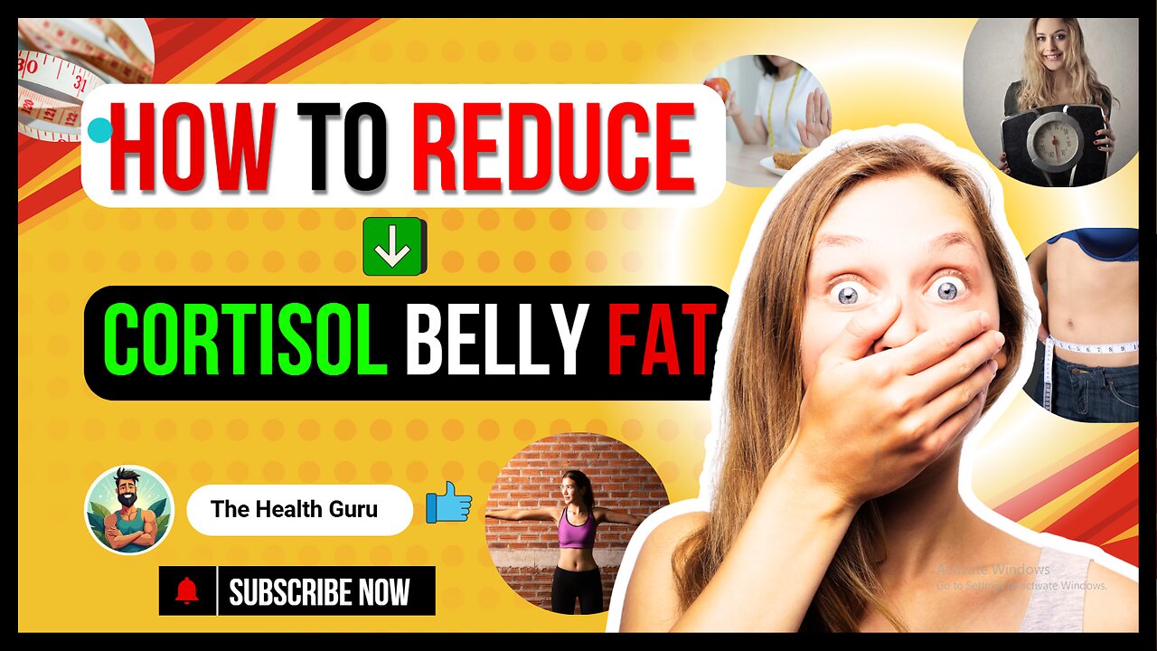 How To Reduce Cortisol Belly Fat in 2 weeks | 15 Ways to Reduce Cortisol Belly Fat Naturally! 2025