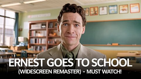 🎓 Ernest Goes to School – Hilarious Widescreen Classic!
