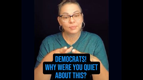 Democrats! Why Are You Quiet About This?! 😱 #ASL #signlanguage