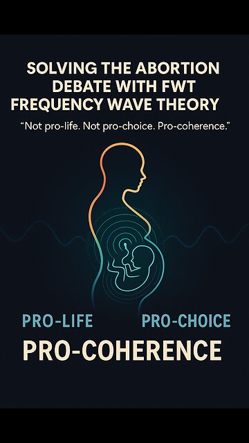🧬 Solving the Abortion Debate with Frequency Wave Theory (FWT)