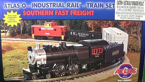 Atlas O - Industrial Rail Line Train Set - Southern Fast Freight