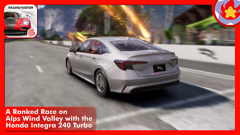 A Ranked Race on the Alps Wind Valley with the Honda Integra 240 Turbo | Racing Master