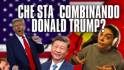CHE STA COMBINANDO DONALD TRUMP? Mette i dazi,li sospende,insulta e umilia l'UE,può fare tutto,è tutto bellissimo!l'apice del servilismo dell'UE,da ricordare l'epoca delle sanzioni alla Russia vediamo tutto sto circo! RASSEGNA STAMPA