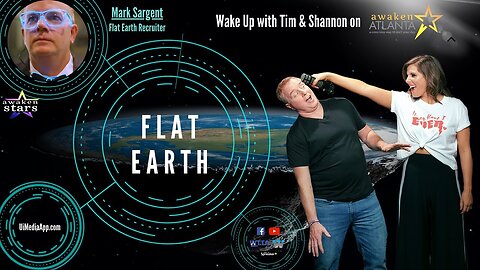 Flat Earth Clues interview 270 Awaken Atlanta interview at 44 minutes ✅
