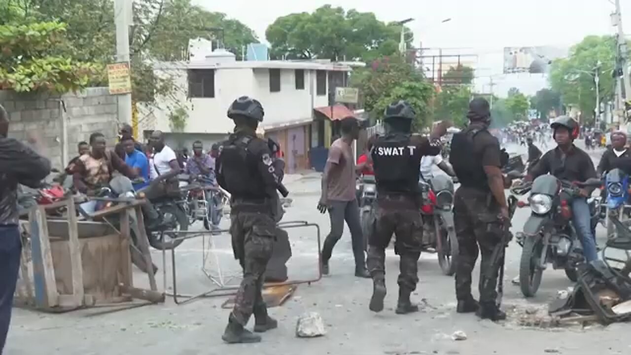 Protesters in Haiti demand protection against gangs