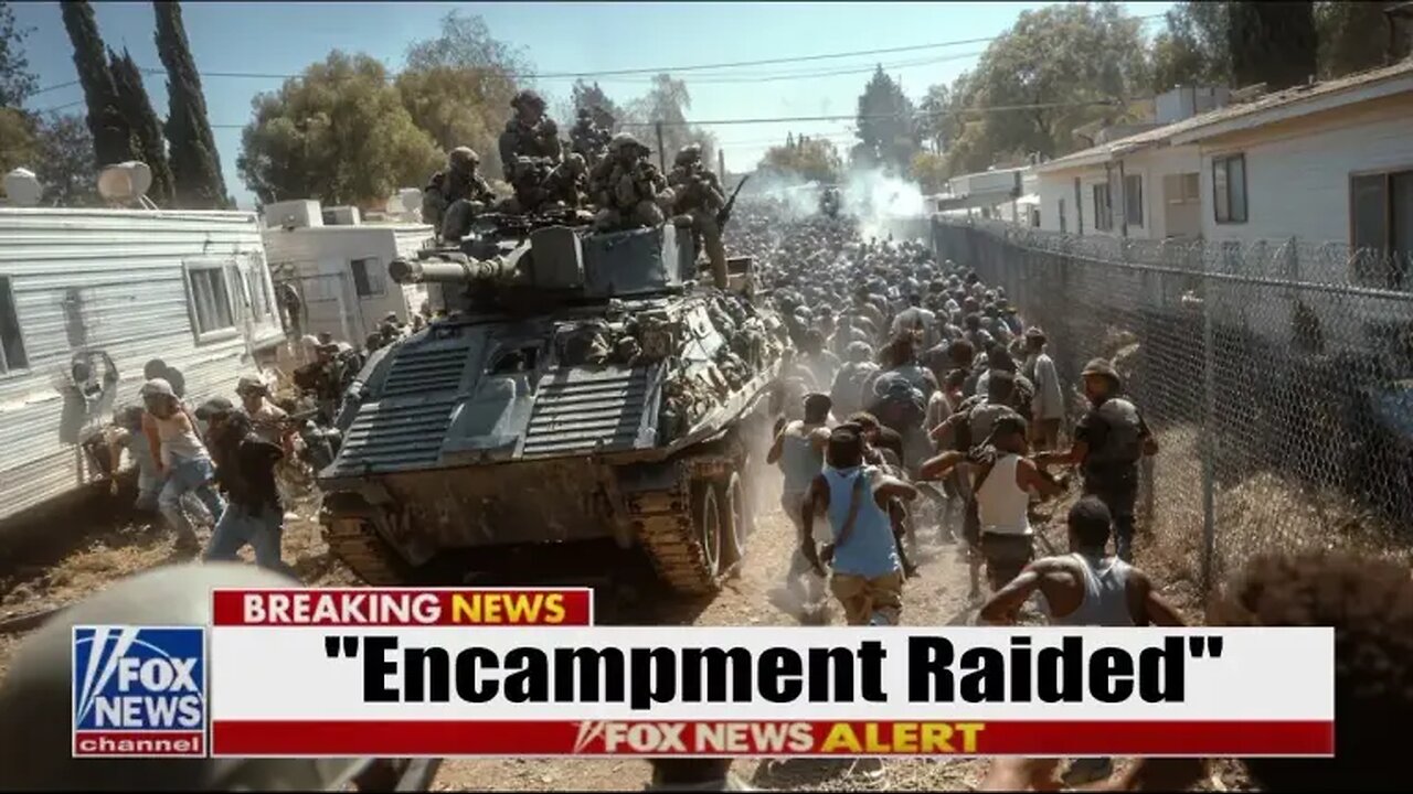 ICE Raid FLATTENS ‘Migrant Compound’... as Illegals Abandon California