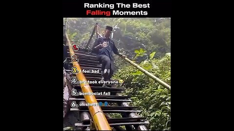 😂 Ranking the Funniest Falling Moments Ever! #4 Had Me Crying 😂