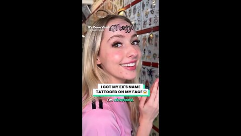 I GOT MY EX'S NAME TATTOOED ON MY FACE