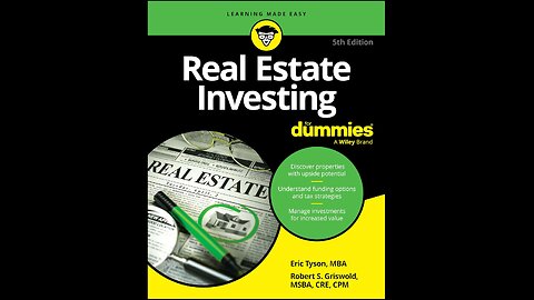 Real Estate Investing For Dummies by Eric Tyson, Robert S Griswold | Real Estate | Book Summary