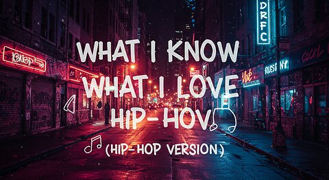 What I Know What I Love (Hip-Hop Version) [Music]