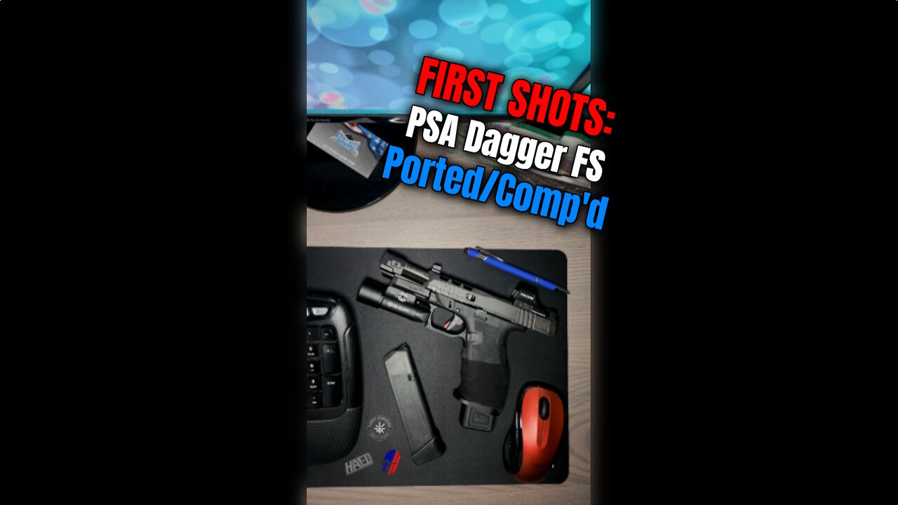 FIRST SHOTS: @palmettostatearmoryofficial PSA Dagger FS w/ HCDG Compensator & 6-pack Ports