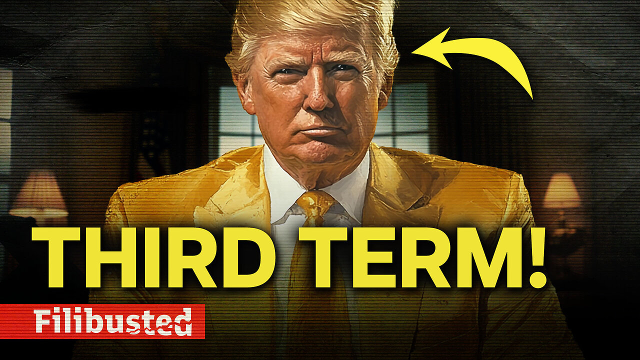 🚨 BREAKING: Trump's PLAN to Serve a Third Term.
