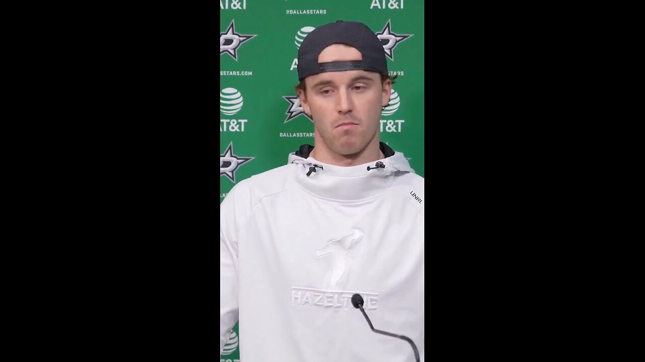 Jake Oettinger on being pulled early in Game 5 of the Western Conference Finals 🫣