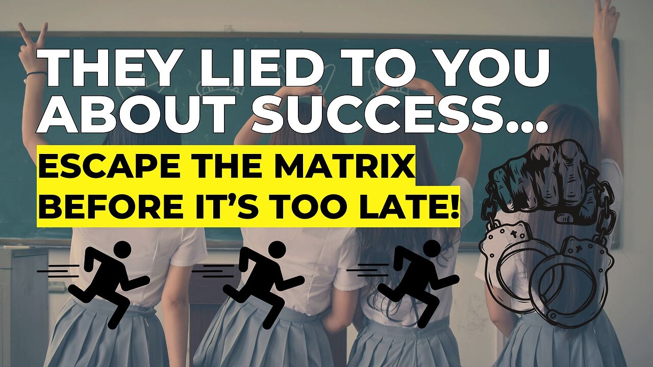School Was Designed to Make You Obedient - Here's The Truth About Success