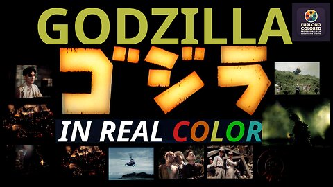 🎬 Godzilla (1954) — In Real Color — HD — English Subtitles