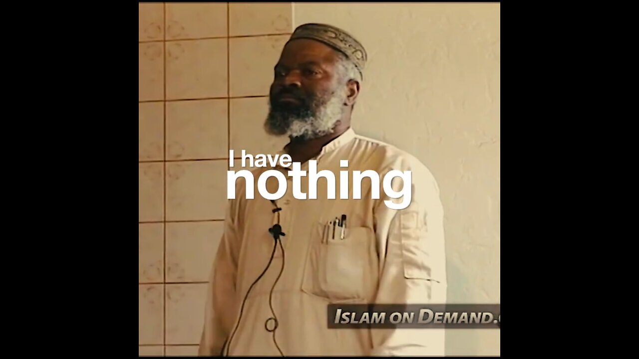 Be thankful that you are a muslim
