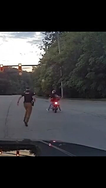 LOL. Suspect Runs Out Of Gas While Fleeing Cops