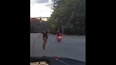 LOL. Suspect Runs Out Of Gas While Fleeing Cops
			
