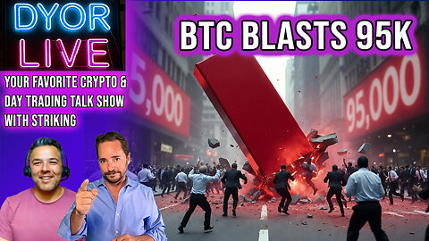 Bitcoin SLAMS into 95,000 - As Predicted
