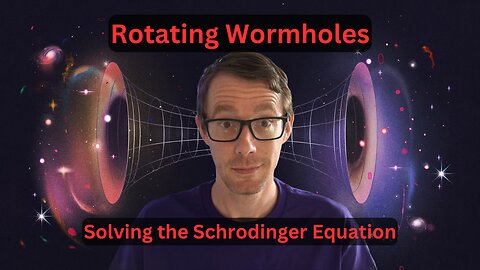 Rotating Wormholes - Solving the Schrodinger Equation