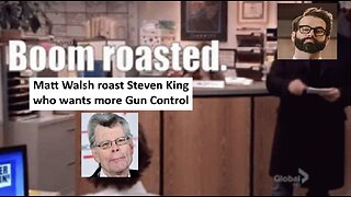 Matt Walsh roast Steven King's call for gun control