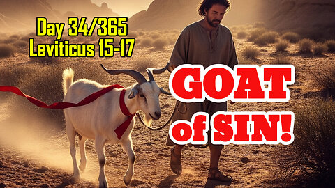 Day 34/365 - SIN ScapeGOAT I Atonement for Sin | Power in Blood